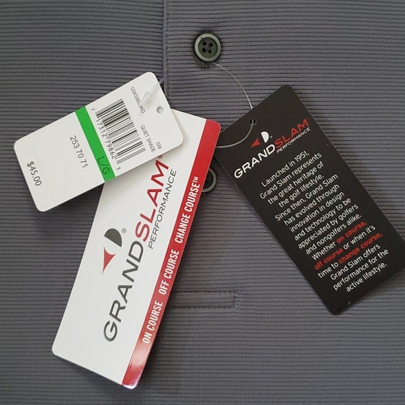 NWT! Grandslam Golf Shirt! - Picture 4 of 6